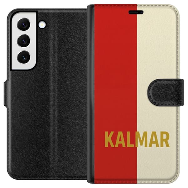 Samsung Galaxy S22+ 5G Tegnebogsetui Kalmar - fodbold