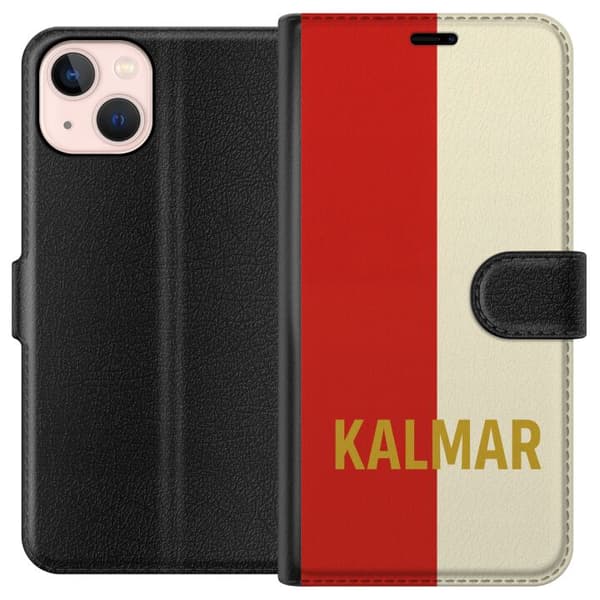 Apple iPhone 13 Tegnebogsetui Kalmar - fodbold