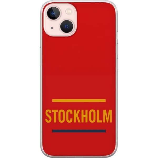 Apple iPhone 13 mini Gennemsigtig cover Stockholm – Hockey