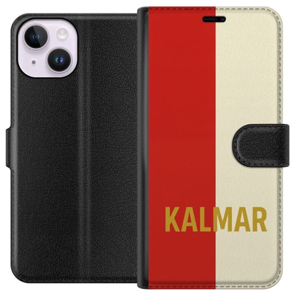 Apple iPhone 14 Tegnebogsetui Kalmar - fodbold