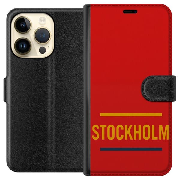 Apple iPhone 15 Pro Lommeboketui Stockholm – Hockey
