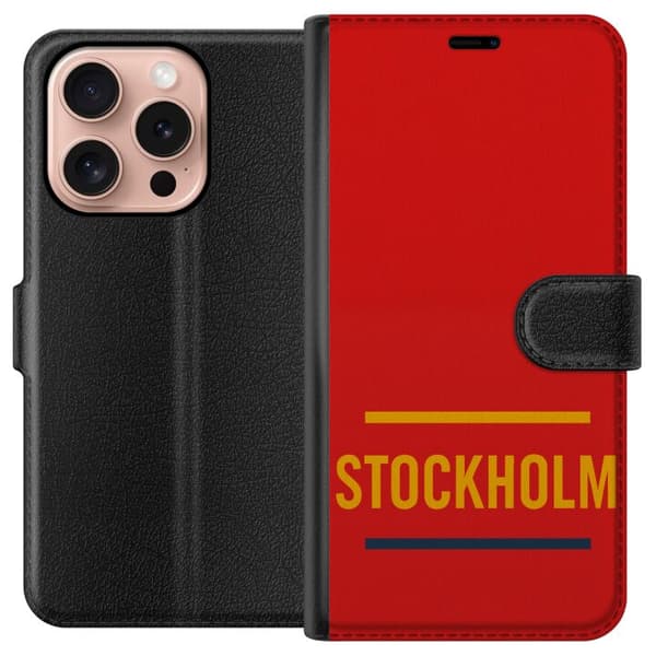 Apple iPhone 16 Pro Plånboksfodral Stockholm – Hockey