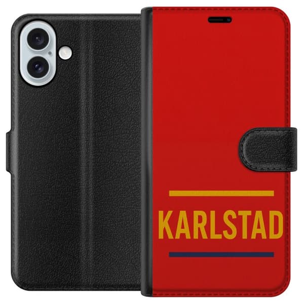 Apple iPhone 16 Plus Lompakkokotelo Karlstad - Hockey