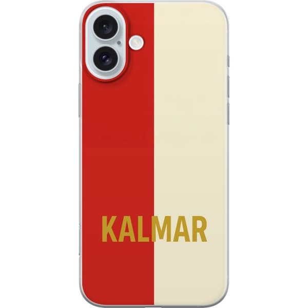 Apple iPhone 16 Plus Läpinäkyvä kuori Kalmar - jalkapallo