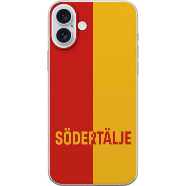 Apple iPhone 16 Plus Genomskinligt Skal Södertälje – fotboll