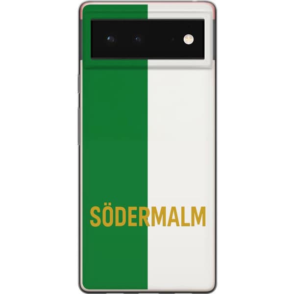 Google Pixel 6 Gennemsigtig cover Södermalm - fodbold
