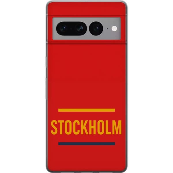 Google Pixel 7 Pro Gjennomsiktig deksel Stockholm – Hockey