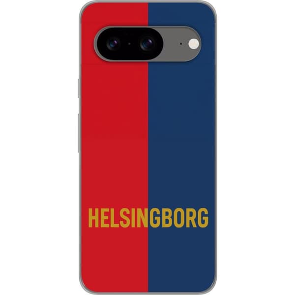 Google Pixel 8 Läpinäkyvä kuori Helsingborg – jalkapallo