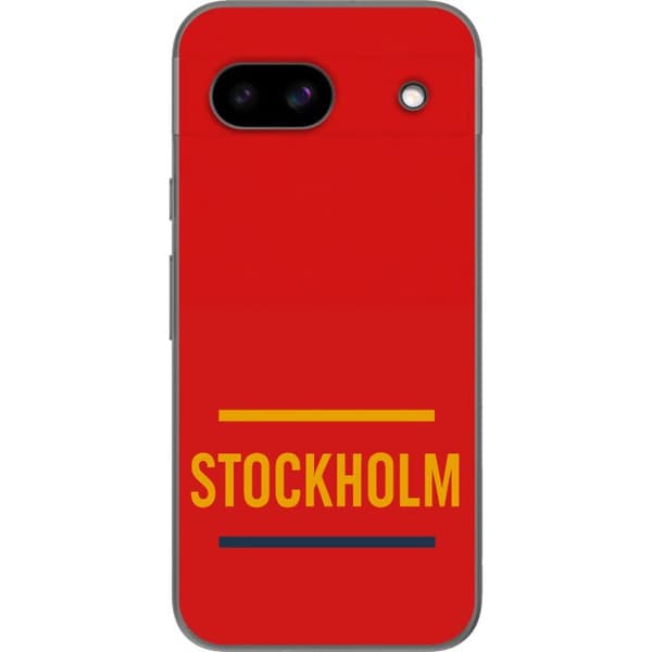 Google Pixel 8a Gennemsigtig cover Stockholm – Hockey