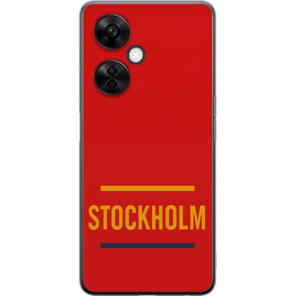 OnePlus Nord CE3 Gjennomsiktig deksel Stockholm – Hockey