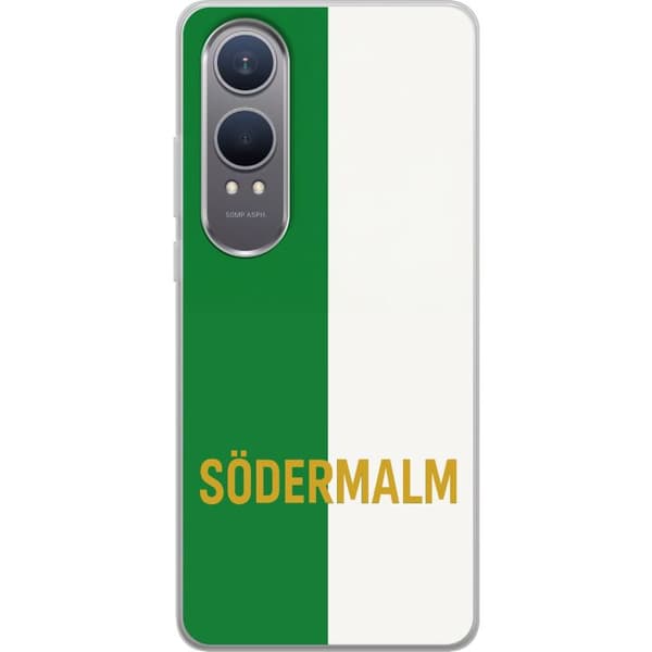 OnePlus Nord CE4 Lite Gennemsigtig cover Södermalm - fodbold