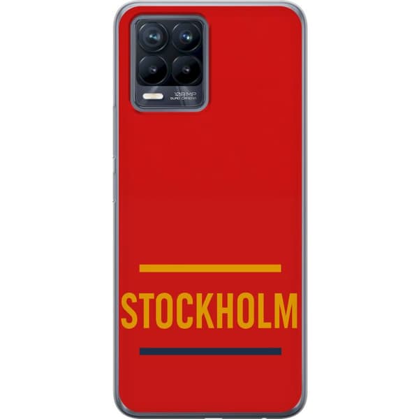 Realme 8 Gennemsigtig cover Stockholm – Hockey