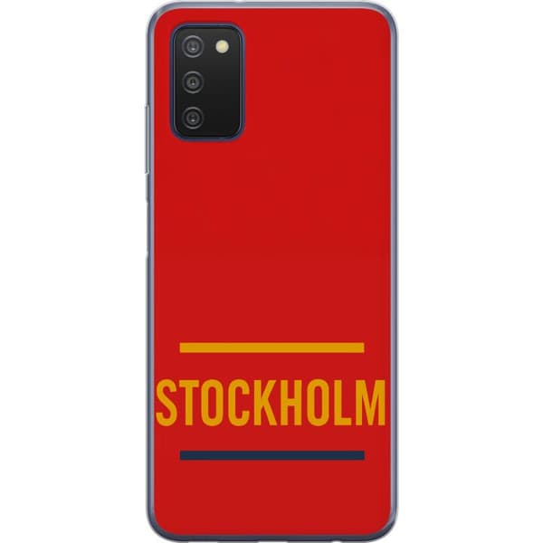 Samsung Galaxy A03s Läpinäkyvä kuori Stockholm – Hockey