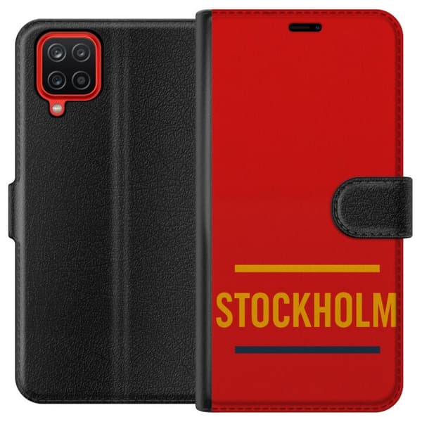 Samsung Galaxy A12 Lompakkokotelo Stockholm – Hockey