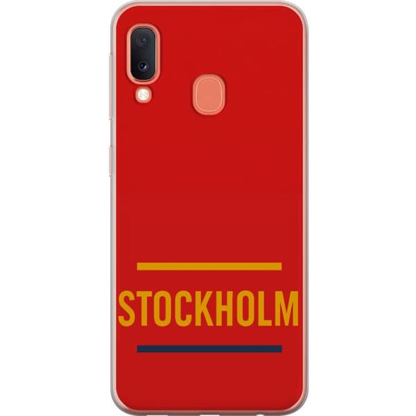 Samsung Galaxy A20e Genomskinligt Skal Stockholm – Hockey