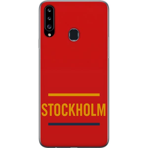 Samsung Galaxy A20s Gjennomsiktig deksel Stockholm – Hockey