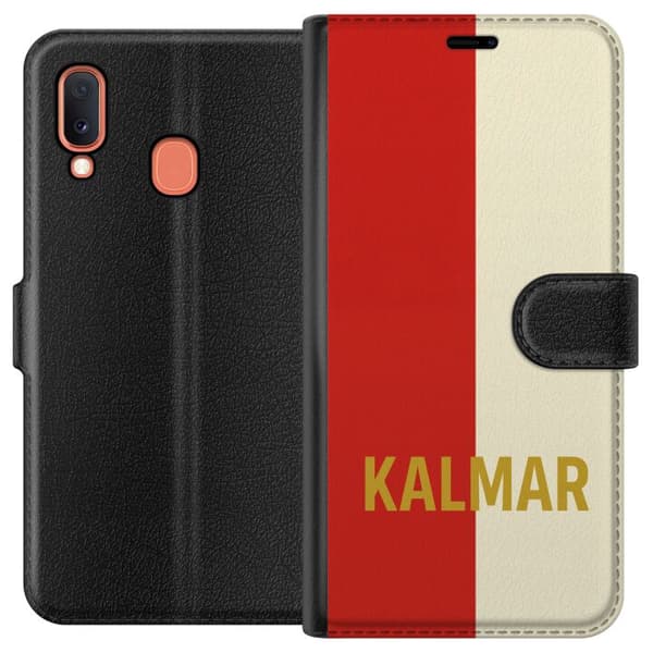 Samsung Galaxy A20e Tegnebogsetui Kalmar - fodbold