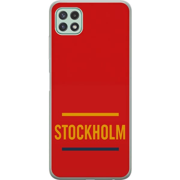 Samsung Galaxy A22 5G Läpinäkyvä kuori Stockholm – Hockey