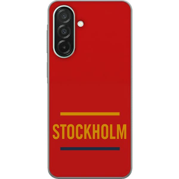 Samsung Galaxy A26 Gennemsigtig cover Stockholm – Hockey