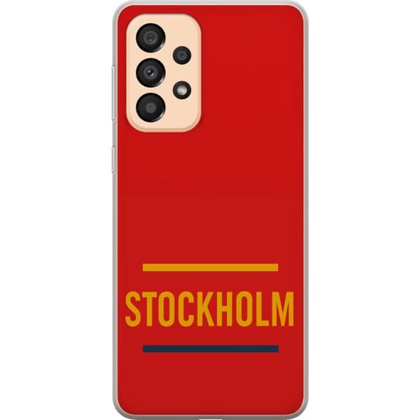 Samsung Galaxy A33 5G Gjennomsiktig deksel Stockholm – Hockey