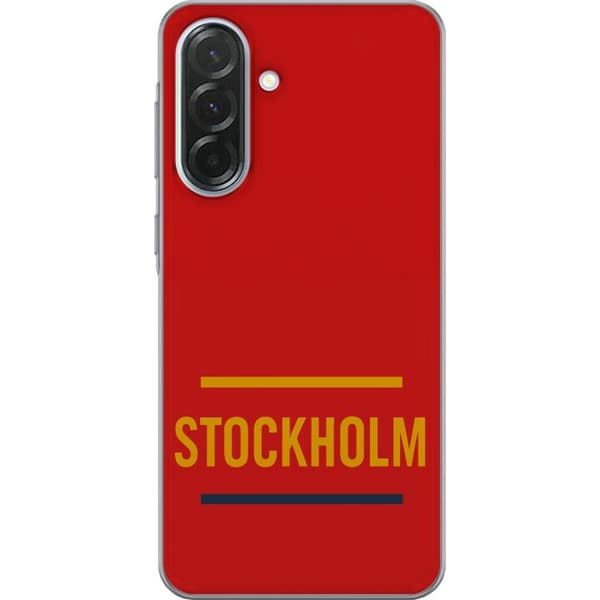 Samsung Galaxy A36 Gennemsigtig cover Stockholm – Hockey