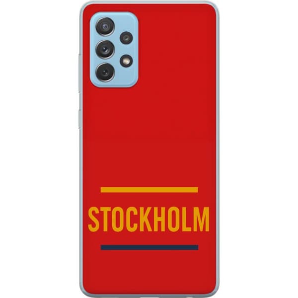 Samsung Galaxy A52 5G Gennemsigtig cover Stockholm – Hockey