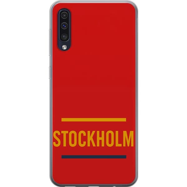 Samsung Galaxy A50 Gennemsigtig cover Stockholm – Hockey