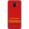 Miniatyrbillede 1 af 3: Samsung Galaxy A6 (2018) Gennemsigtig cover Stockholm – Hockey