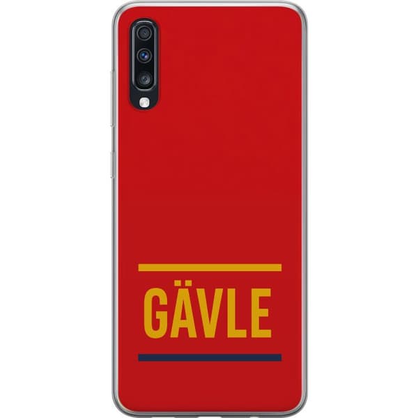 Samsung Galaxy A70 Gennemsigtig cover Gävle - Ishockey
