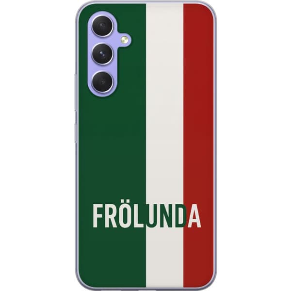 Samsung Galaxy A54 Läpinäkyvä kuori Frölunda - Hockey