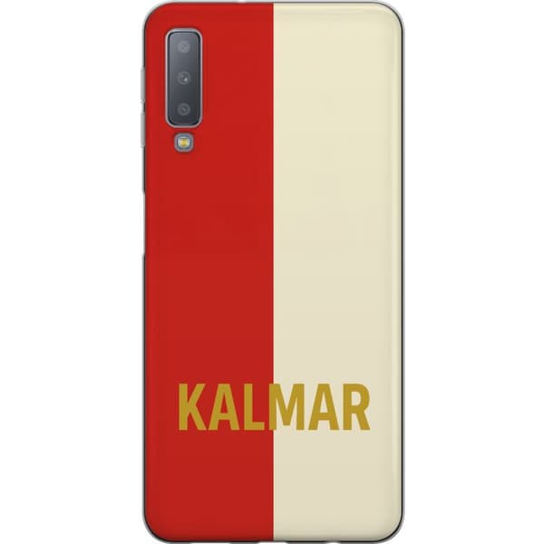 Samsung Galaxy A7 (2018) Läpinäkyvä kuori Kalmar - jalkapallo