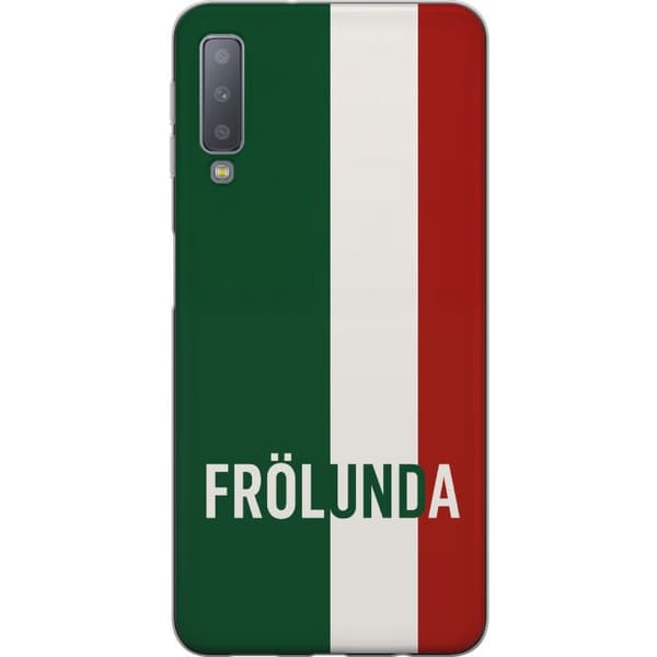 Samsung Galaxy A7 (2018) Gennemsigtig cover Frölunda - Hockey