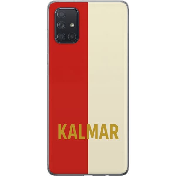 Samsung Galaxy A71 Gennemsigtig cover Kalmar - fodbold