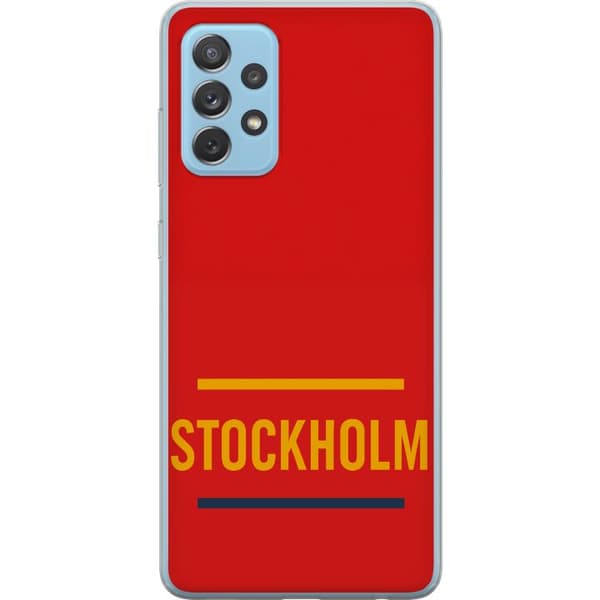Samsung Galaxy A72 5G Läpinäkyvä kuori Stockholm – Hockey