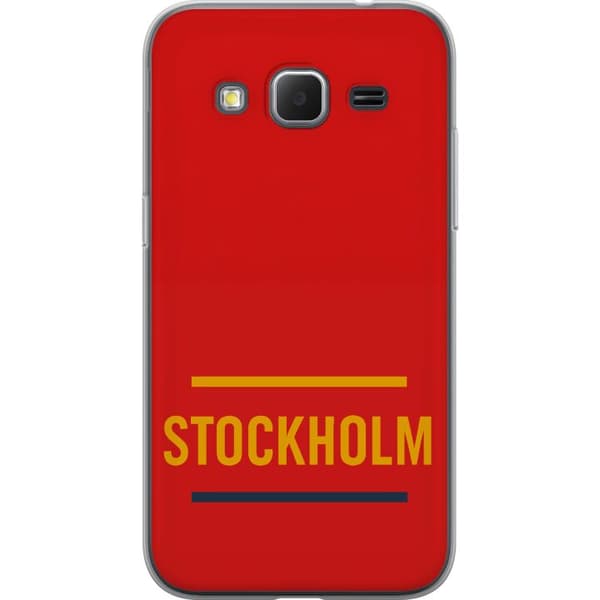 Samsung Galaxy Core Prime Gjennomsiktig deksel Stockholm – Hockey