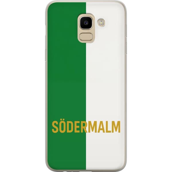 Samsung Galaxy J6 Gjennomsiktig deksel Södermalm - fotball