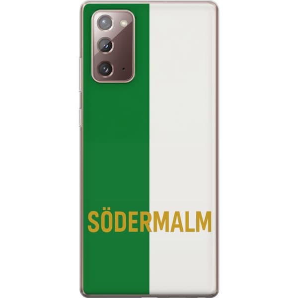 Samsung Galaxy Note20 Gjennomsiktig deksel Södermalm - fotball