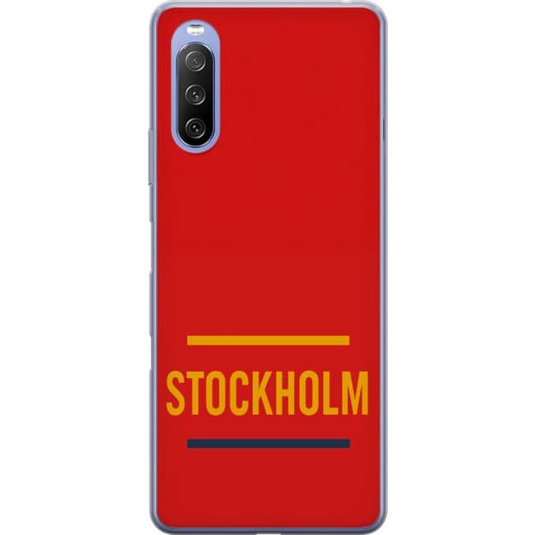 Sony Xperia 10 III Lite Läpinäkyvä kuori Stockholm – Hockey