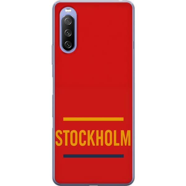 Sony Xperia 10 III Läpinäkyvä kuori Stockholm – Hockey