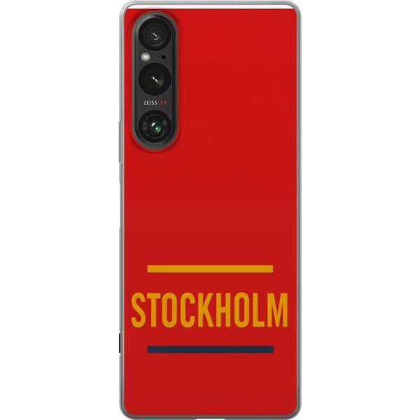 Sony Xperia 1 V Gennemsigtig cover Stockholm – Hockey