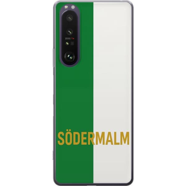 Sony Xperia 1 III Gjennomsiktig deksel Södermalm - fotball