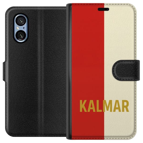Sony Xperia 5 V Lompakkokotelo Kalmar - jalkapallo