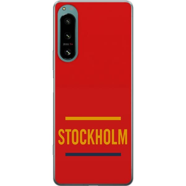 Sony Xperia 5 IV Gennemsigtig cover Stockholm – Hockey