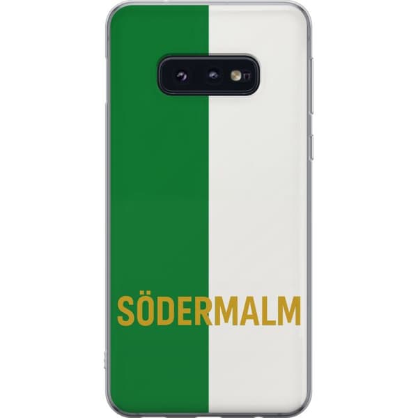Samsung Galaxy S10e Gennemsigtig cover Södermalm - fodbold