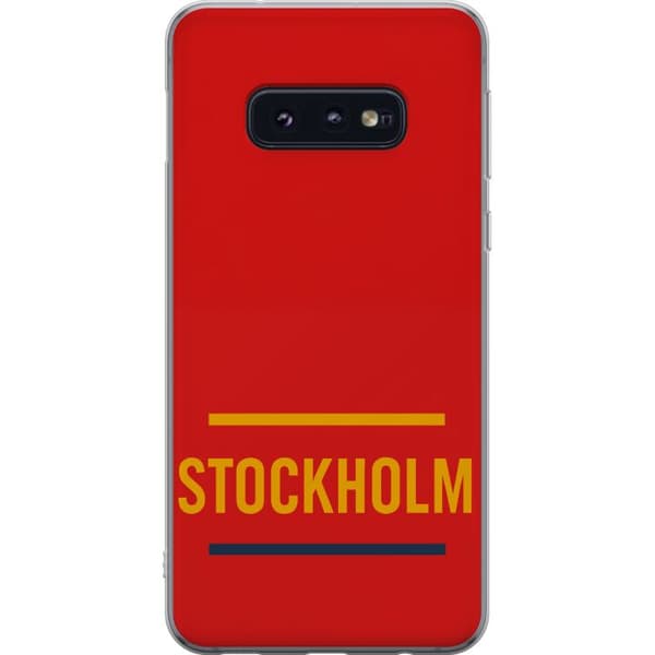Samsung Galaxy S10e Läpinäkyvä kuori Stockholm – Hockey