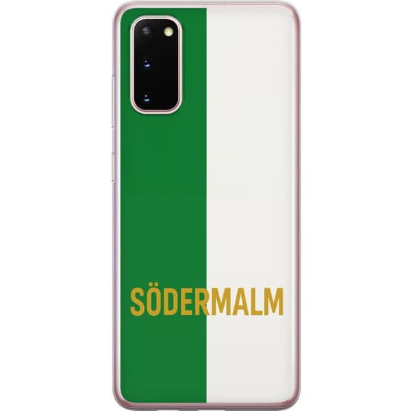 Samsung Galaxy S20 Gjennomsiktig deksel Södermalm - fotball