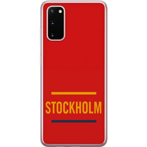 Samsung Galaxy S20 Gjennomsiktig deksel Stockholm – Hockey