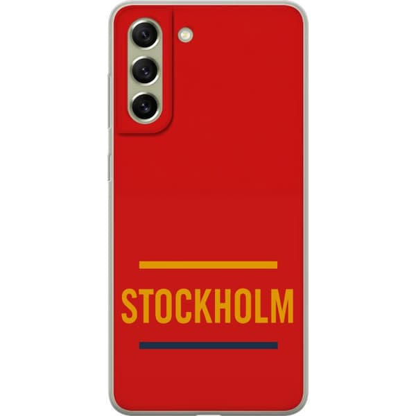 Samsung Galaxy S21 FE 5G Gjennomsiktig deksel Stockholm – Hockey