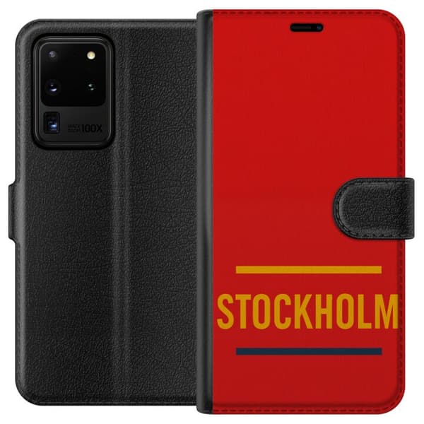 Samsung Galaxy S20 Ultra Tegnebogsetui Stockholm – Hockey