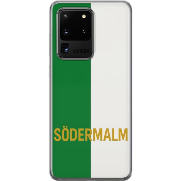 Samsung Galaxy S20 Ultra Gjennomsiktig deksel Södermalm - fotball
